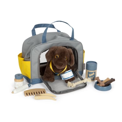 small foot® Hund mit Tasche und Pflege-Set von small foot