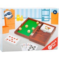 small foot 11363 Spielbox Karten und Würfel von small foot