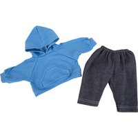 small foot 11779 Puppenkleidung Kapuzenpullover und Hose von small foot