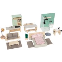 small foot Puppenhausmöbel-Set - mehrfarbig small foot Puppenhausmöbel-Set - mehrfarbig von small foot