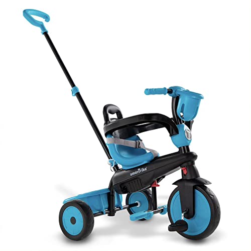 Breeze S 6050900 3-in-1 smarTrike Breeze Multifunktionales Dreirad, verstellbares Dreirad für Kleinkinder im Alter von 15 Monaten bis 36 Monaten, Blau von smarTrike