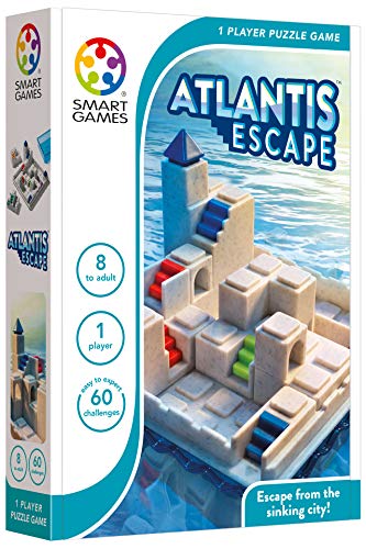 Smart Games - Atlantis Escape, Puzzle Game with 60 Challenges, 8+ Years von SmartGames