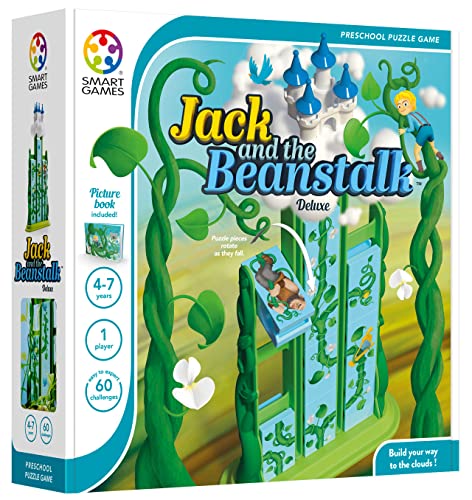 Smart Games - Jack & The Beanstalk, Preschool Puzzle Game with 60 Challenges, 4-7 Years von SmartGames