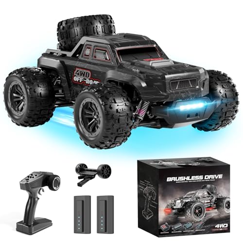 Ferngesteuertes Auto 4WD RC Auto 1:16 Bürstenloser Motor 42 KM/H, Hochgeschwindigkeits Monstertruck Ferngesteuert, 2.4 GHz RC Offroad Rennwagen Autos Spielzeug Geschenk für Kinder und Erwachsene Ferngesteuertes Auto 4WD RC Auto 1:16 Bürstenloser Motor 42 KM/H, Hochgeschwindigkeits Monstertruck Ferngesteuert, 2.4 GHz RC Offroad Rennwagen Autos Spielzeug Geschenk für Kinder und Erwachsene von snookids