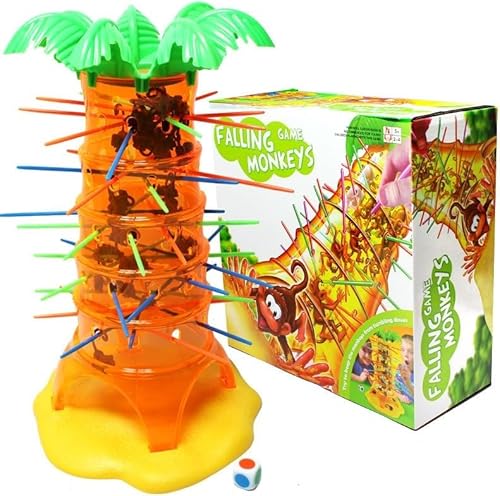 songyea SOS Affenalarm Spiel, Save The Monkeys, Tumblin Monkeys Spiel, Tragbares Kinderspiel, Desktop-Spielzeug, Puzzle, Partyspiel, Geschenk Für Kinder, Jungen, Mädchen Ab 5 Jahren von songyea