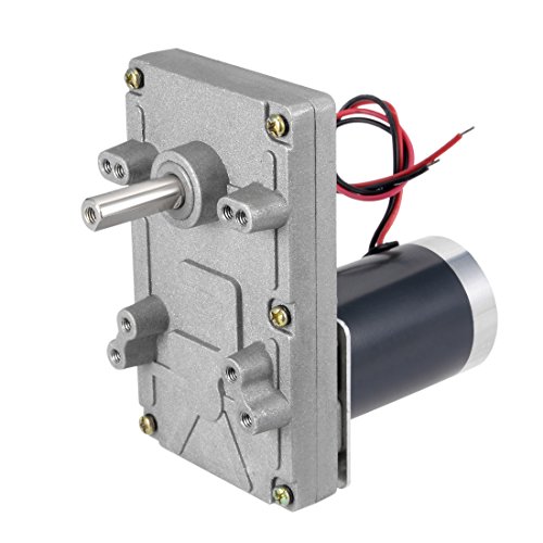 sourcing map 24V DC 70 RPM Getriebemotor hohes Drehmoment elektrisches Getriebe Motor von sourcing map