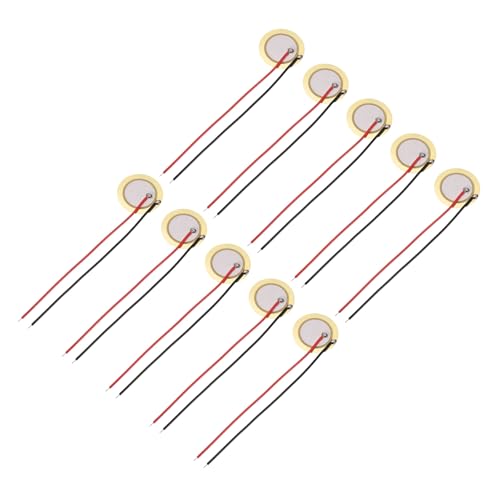 sourcing map Piezoelektrische Scheiben, 20 mm, akustische Tonabnehmer, Wandler, Mikrofone, Trigger, Summer, Trommel, Gitarre, 10 Stück sourcing map Piezoelektrische Scheiben, 20 mm, akustische Tonabnehmer, Wandler, Mikrofone, Trigger, Summer, Trommel, Gitarre, 10 Stück von sourcing map