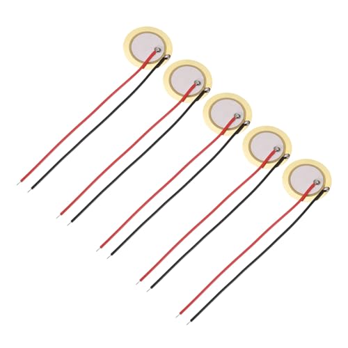 sourcing map Piezoelektrische Scheiben, 20 mm, akustische Tonabnehmer, Wandler, Mikrofone, Trigger, Summer, Trommel, Gitarre, 5 Stück sourcing map Piezoelektrische Scheiben, 20 mm, akustische Tonabnehmer, Wandler, Mikrofone, Trigger, Summer, Trommel, Gitarre, 5 Stück von sourcing map