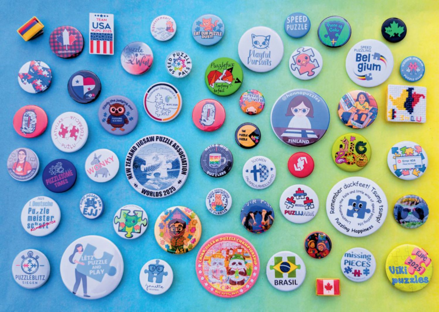 speedpuzzle.eu Puzzle 500 Teile – Community Pins - speedpuzzle.eu Puzzle 500 Teile – Community Pins - von speedpuzzle.eu