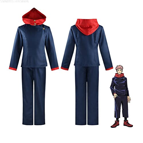 spier Jujutsu Kaisen Uniform Anzug Cosplay Kostüm für Männer Jungen, Performance Uniform Outfits Cosplay Kostüm für Halloween von spier