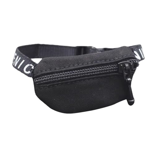 sporful 1/6 1/12 Puppe Crossbody Bauchtasche Modell DIY Landschaft Kleine Hüfttasche für Puppen, Schwarz sporful 1/6 1/12 Puppe Crossbody Bauchtasche Modell DIY Landschaft Kleine Hüfttasche für Puppen, Schwarz von sporful
