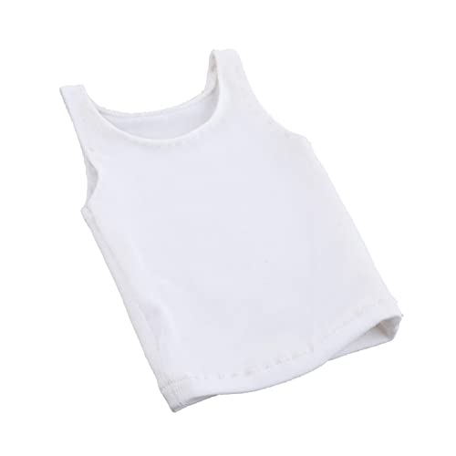 sporful 1:6 Maßstab ärmellose T-Shirt Weste für 12" Actionfiguren, Puppenkleidung Weiß, Kompatibel mit männlichen und weiblichen Figuren sporful 1:6 Maßstab ärmellose T-Shirt Weste für 12" Actionfiguren, Puppenkleidung Weiß, Kompatibel mit männlichen und weiblichen Figuren von sporful