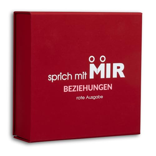 Spricht mitMIR - Erzählt Euch Mehr Paar minuten - Kartenspiel & Fragen für paare Geschenk - Fragen für Partner zum Valentinstag, Jahrestag für Erwachsene Rote Ausgabe Spricht mitMIR - Erzählt Euch Mehr Paar minuten - Kartenspiel & Fragen für paare Geschenk - Fragen für Partner zum Valentinstag, Jahrestag für Erwachsene Rote Ausgabe von sprich mit MIR