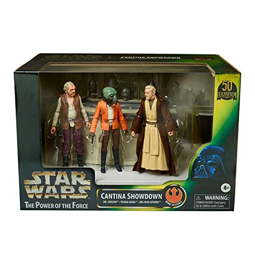 Star Wars Exxclusive The Black Series The Power of The Force Cantina Showdown Figure Set von star wars