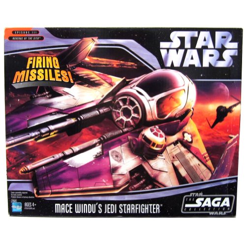 Star Wars Starfighter Vehicle Mace Windu Jedi Starfighter Vehicle von Star Wars