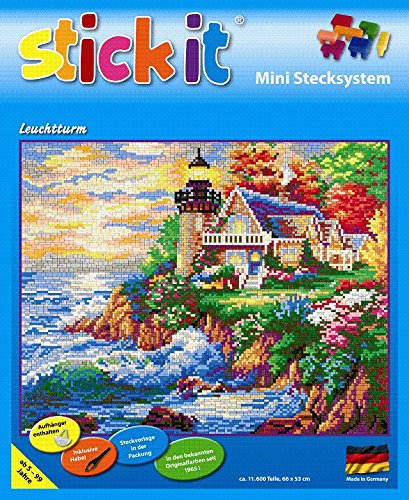 Mini Stecksystem Leuchtturm ca. 11.600 Teile Nr. 41218 von stickit