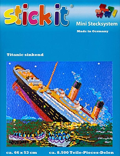 Mini Stecksystem Titanic sinkend ca. 8.500 Teile Nr. 41223 von stickit