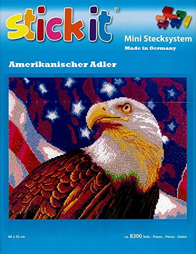 stickit Mini Stecksystem Amerikanischer Adler ca. 8.300 Teile Nr. 41269 von stickit