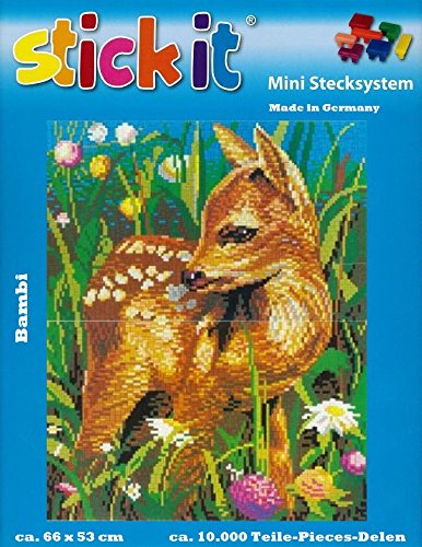 stickit Mini Stecksystem Bambi ca. 10.000 Teile Nr. 41250 von stickit