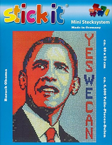 stickit Mini Stecksystem Barack Obama ca. 4.600 Teile Nr. 41182 von stickit