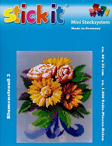 stickit Mini Stecksystem Blumenstrauß Motiv 3 Nr. 42121 von stickit