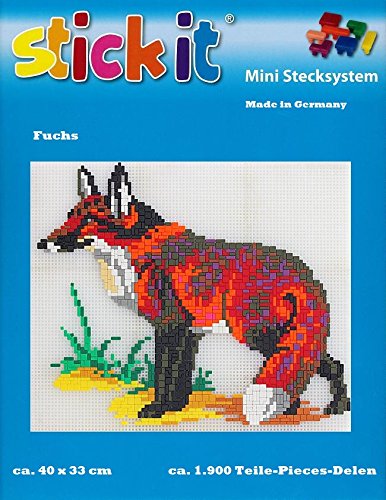 stickit Mini Stecksystem Fuchs ca. 1.900 Teile Nr. 41119 von stickit