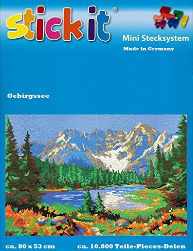 stickit Mini Stecksystem Gebirgssee ca. 10.800 Teile Nr. 41239 von stickit