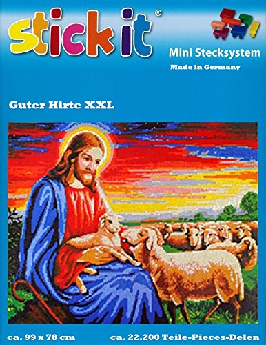 stickit Mini Stecksystem Guter Hirte XXL ca. 22.200 Teile Nr. 41229 von stickit