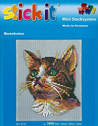 stickit Mini Stecksystem Hauskatze ca. 1.400 Teile Nr. 41050 von stickit