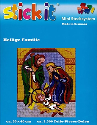 stickit Mini Stecksystem Heilige Familie ca. 3.300 Teile Nr. 42145 von stickit