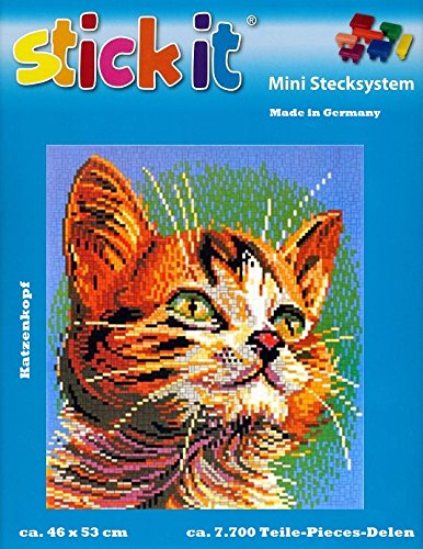 stickit Mini Stecksystem Katzenkopf ca. 7.700 Teile Nr. 41136 von stickit