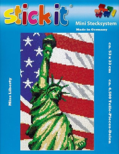 stickit Mini Stecksystem Miss Liberty ca. 4.500 Teile Nr. 41179 von stickit