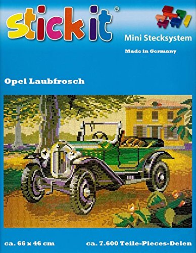 stickit Mini Stecksystem Opel Laubfrosch (Oldtimer) ca. 7.600 Teile Nr. 42149 von stickit