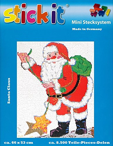 stickit Mini Stecksystem Santa Claus ca. 8.500 Teile Nr. 41216 von stickit