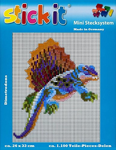 stickit Mini Stecksystem Saurier Dimetrodons ca. 1.100 Teile Nr. 41199 von stickit