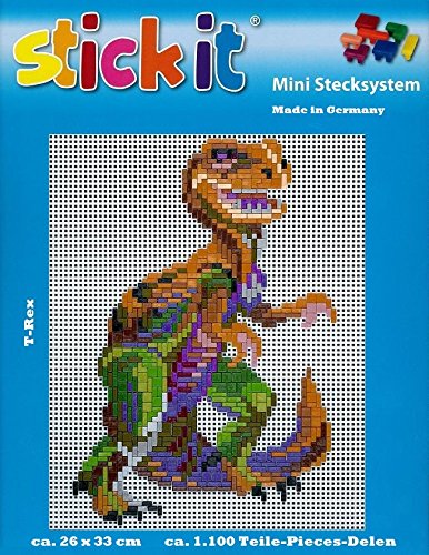 stickit Mini Stecksystem Saurier T-Rex ca. 1.100 Teile Nr. 41198 von stickit