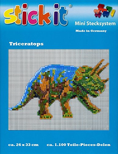 stickit Mini Stecksystem Saurier Triceratops ca. 1.100 Teile Nr. 42102 stickit Mini Stecksystem Saurier Triceratops ca. 1.100 Teile Nr. 42102 von stickit