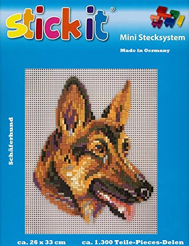 stickit Mini Stecksystem Schäferhund ca. 1.300 Teile Nr. 41060 von stickit