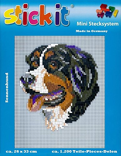 stickit Mini Stecksystem Sennenhund ca. 1.200 Teile Nr. 41172 von stickit