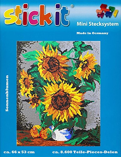 stickit Mini Stecksystem Sonnenblumen ca. 8.600 Teile Nr. 41120 von stickit