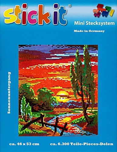 stickit Mini Stecksystem Sonnenuntergang ca. 6.300 Teile Nr. 41139 von stickit