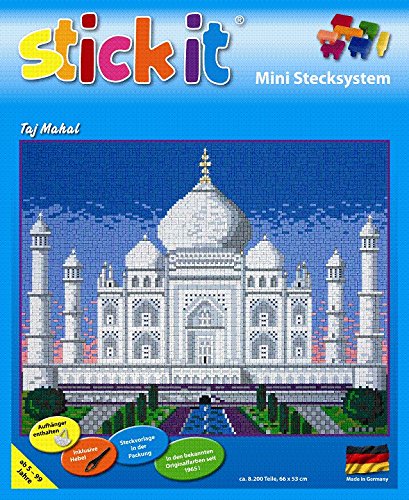 stickit Mini Stecksystem Taj Mahal ca. 8.200 Teile Nr. 41221 von stickit