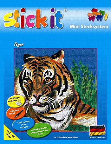 stickit Mini Stecksystem Tiger ca. 5.000 Teile Nr. 41131 von stickit