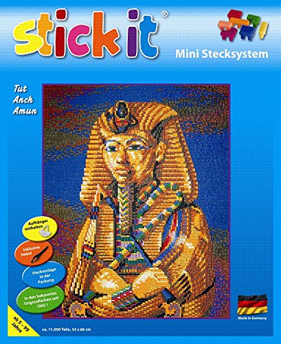 stickit Mini Stecksystem Tutanchamun ca. 11.000 Teile Nr. 41224 von stickit