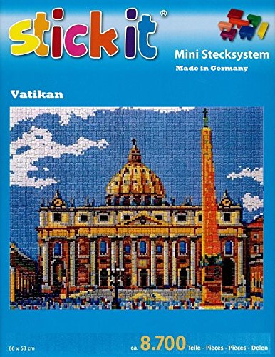 stickit Mini Stecksystem Vatikan ca. 8.700 Teile Nr. 41282 von stickit