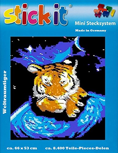 stickit Mini Stecksystem Weltraumtiger ca. 8.400 Teile Nr. 41233 von stickit