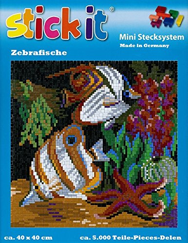 stickit Mini Stecksystem Zebrafische ca. 5.000 Teile Nr. 42126 von stickit