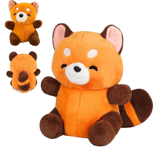 stroyayo Roter Panda Plüschtier, Kuscheltier, Panda Puppen Kissen, Einschlafhilfe und Geschenk stroyayo Roter Panda Plüschtier, Kuscheltier, Panda Puppen Kissen, Einschlafhilfe und Geschenk von stroyayo
