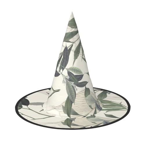 sttung Niedlicher Hexenhut mit Palmenblättern, Oxford-Stoff, faltbar, für Party/Karneval/Maskerade sttung Niedlicher Hexenhut mit Palmenblättern, Oxford-Stoff, faltbar, für Party/Karneval/Maskerade von sttung