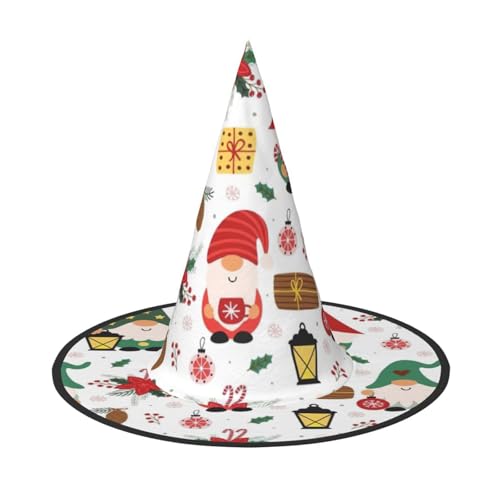 sttung Niedlicher Zwerg Druck Halloween Hexenhut Oxford Tuch faltbar für Party/Karneval/Maskerade sttung Niedlicher Zwerg Druck Halloween Hexenhut Oxford Tuch faltbar für Party/Karneval/Maskerade von sttung